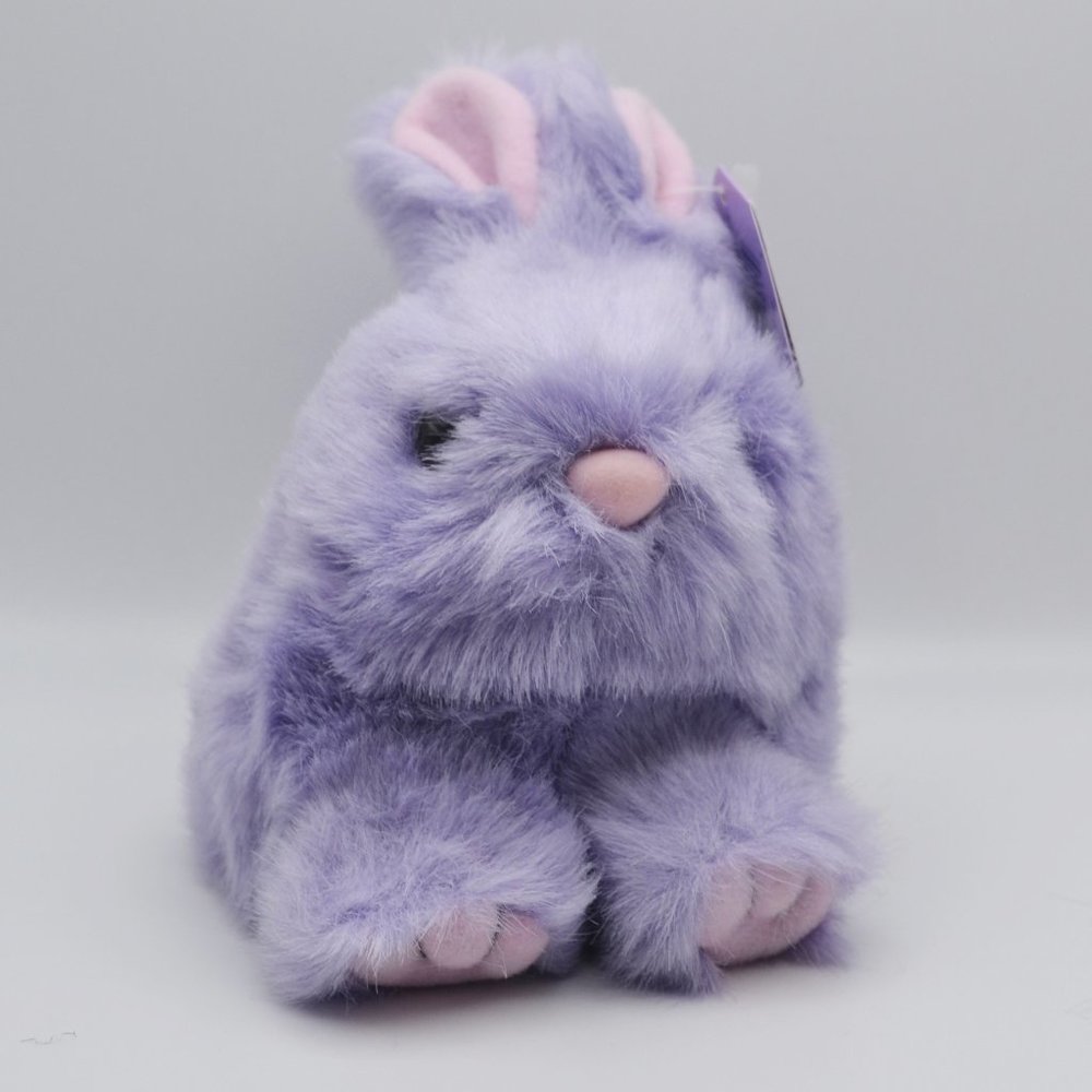 Bumper the Purple Bunny Puffkins by Swibco Style 6681 Bean Bag Plush